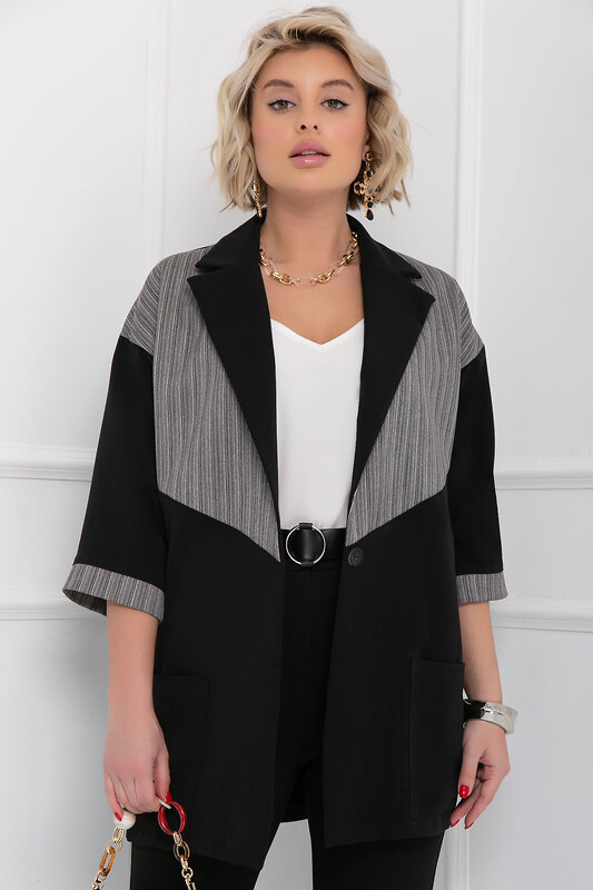 Bellovera Жакет 280668 31К4951 чёрный