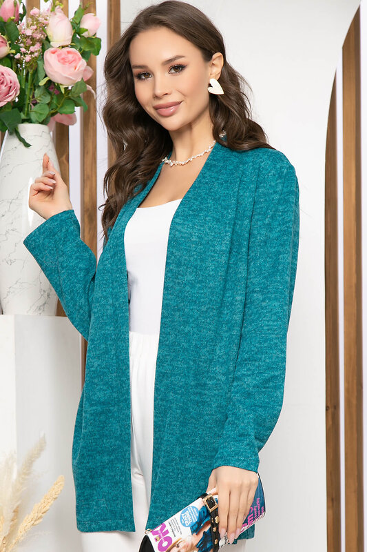 LT Collection Жакет 280694 Б5174 бирюзовый