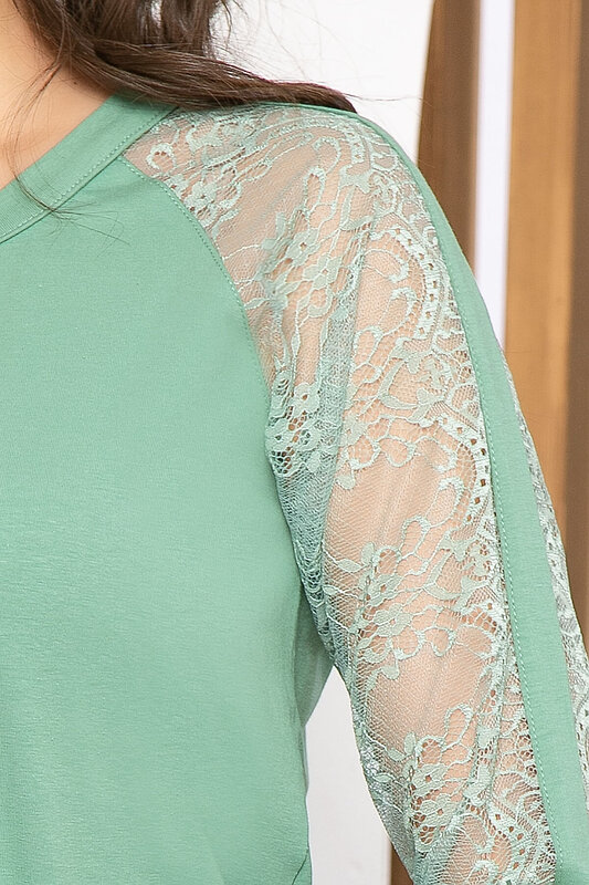 LT Collection Блуза 281318 Б5334 светло-зелёный