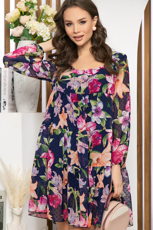 LT Collection Платье 281336 П5279 синий