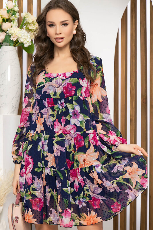 LT Collection Платье 281336 П5279 синий