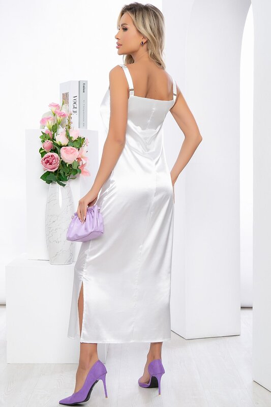 LT Collection Платье 281563 П5338 молочный