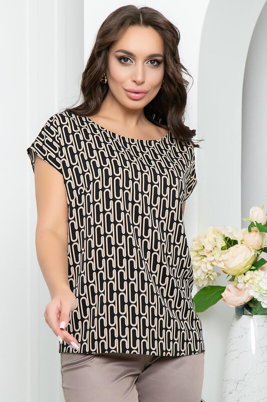 LT Collection Блуза 281565 Б5340 чёрный