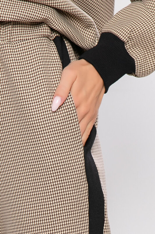 LT Collection Костюм 281729 К5232 бежевый, коричневый, чёрный