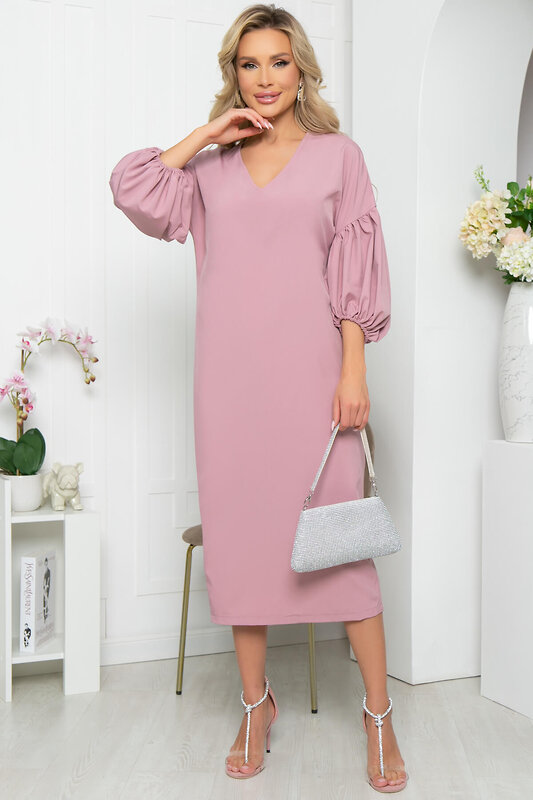 LT Collection Платье 281738 П5388 пыльно-розовый