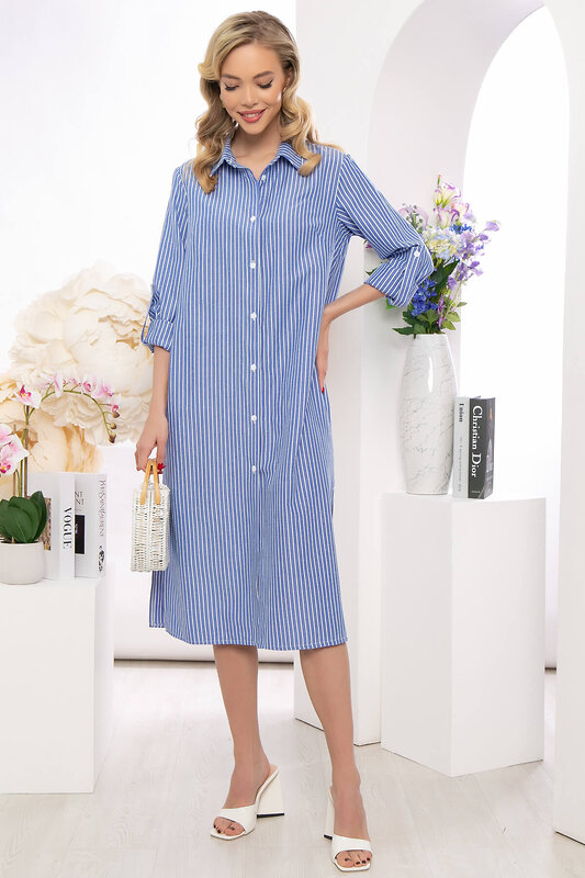 LT Collection Платье 281740 П5359 голубой