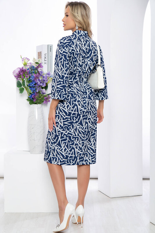 LT Collection Платье 281746 П5319 синий