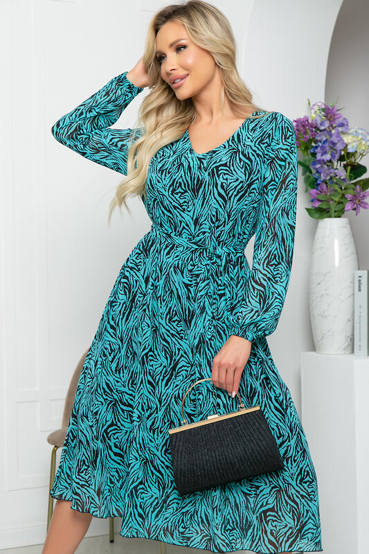 LT Collection Платье 282086 П5328 бирюзовый