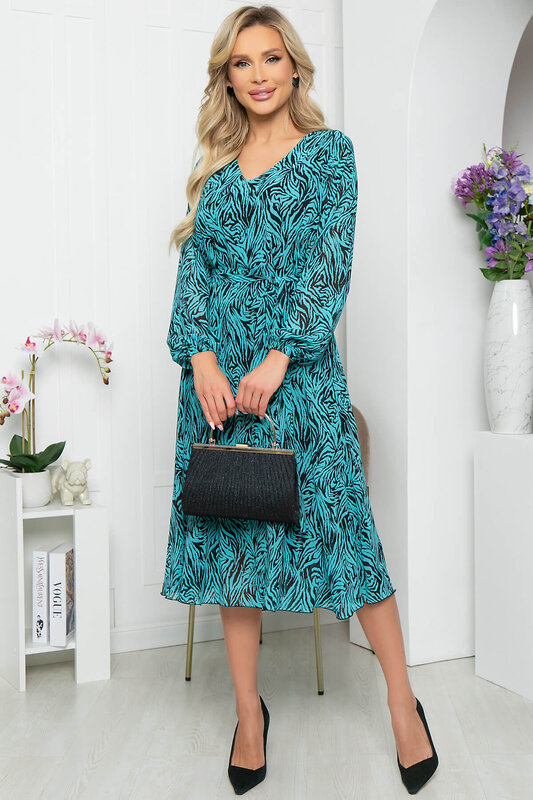 LT Collection Платье 282086 П5328 бирюзовый
