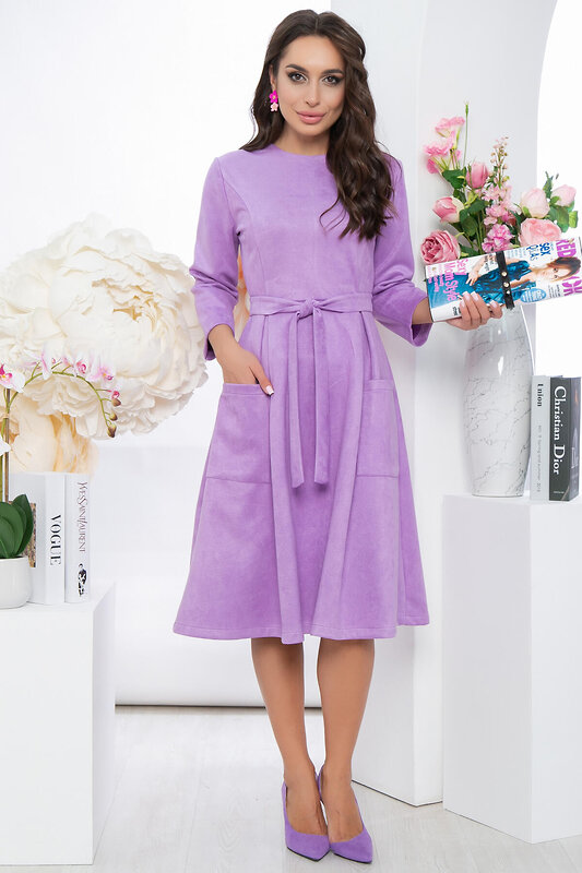 LT Collection Платье 282090 П5382 фиалковый