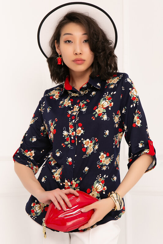 Bellovera Блузка 282266 71Б4939 синий