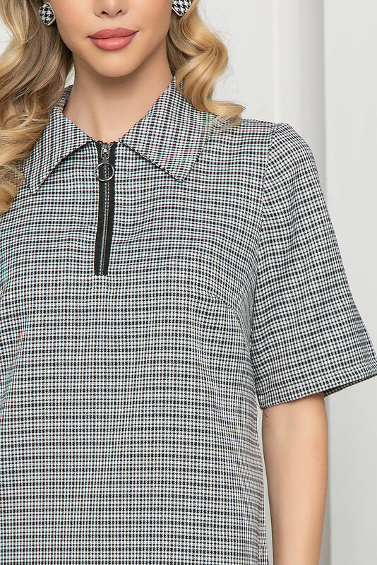 LT Collection Платье 282312 П5431 чёрный, белый