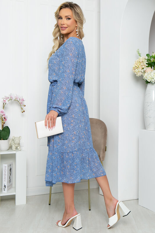 LT Collection Платье 282334 П5326 голубой