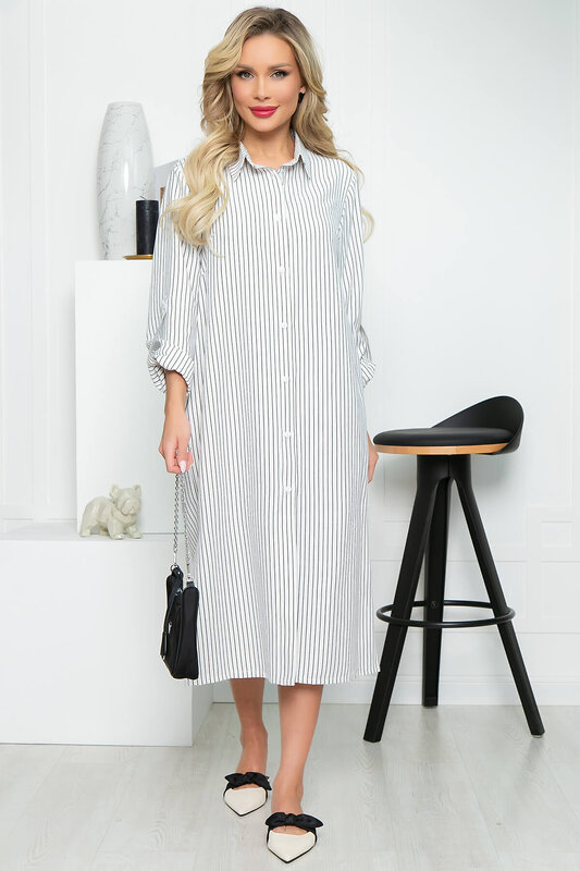 LT Collection Платье 282338 П5358 белый