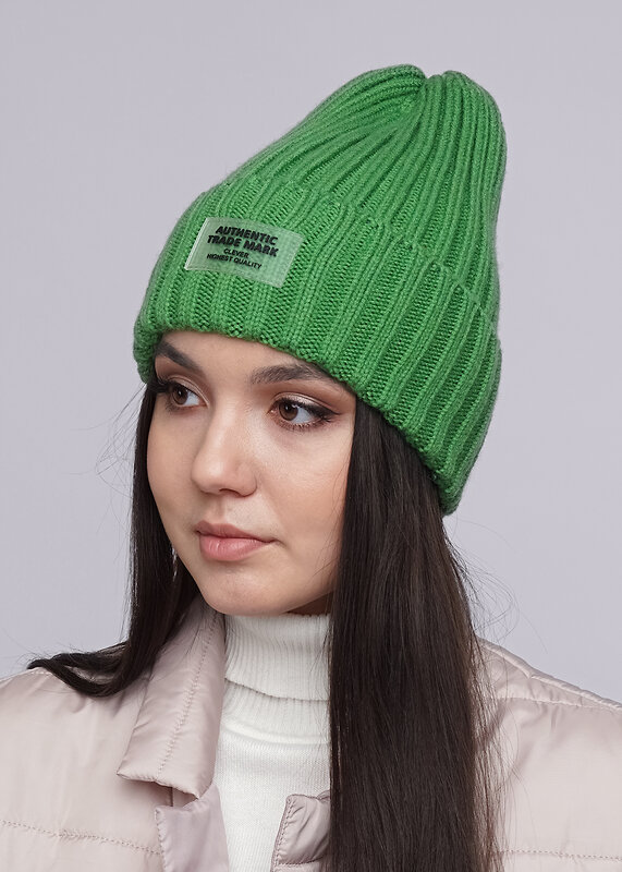CLEVER Шапка 282495 533738аш зелёный