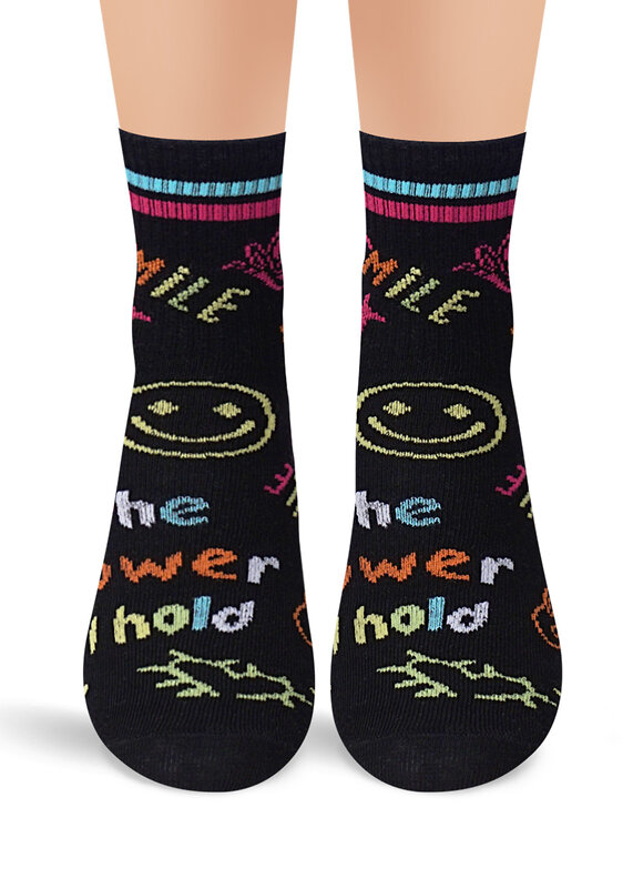 CLEVER Носки 282768 С1325 20-22,22 чёрный