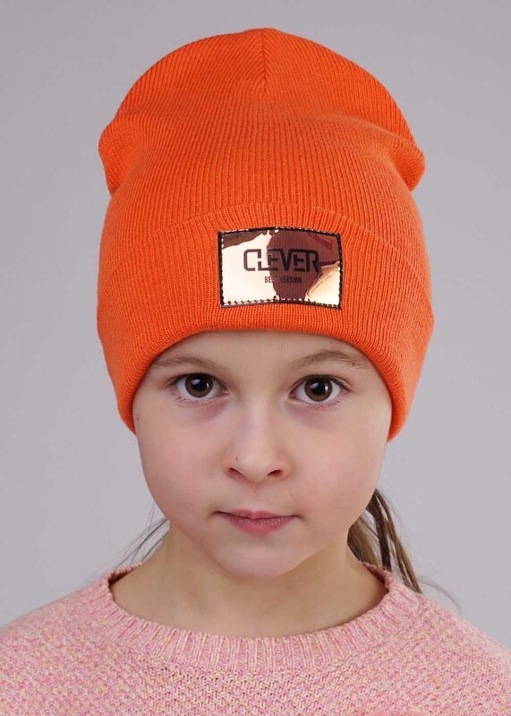 CLEVER Шапка 282954 902285/1ха оранжевый