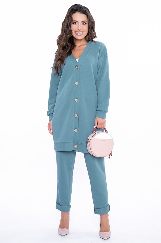 LT Collection Костюм 284157 К2763 зелёный (холодный)