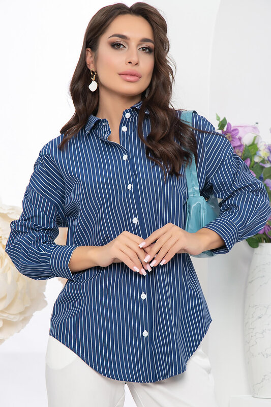 LT Collection Рубашка 284163 Б5240 синий