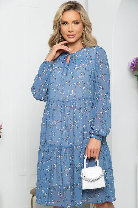LT Collection Платье 284168 П5361 голубой