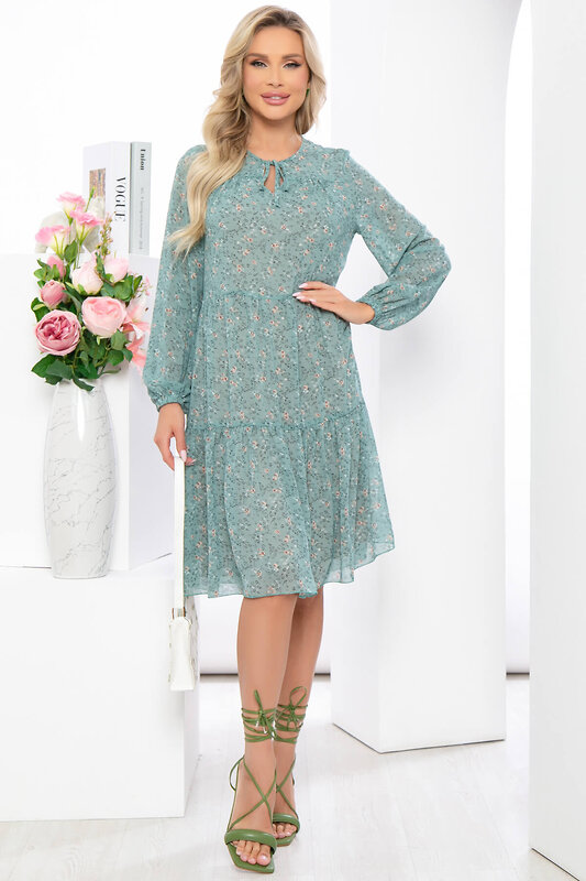 LT Collection Платье 284171 П5364 олива