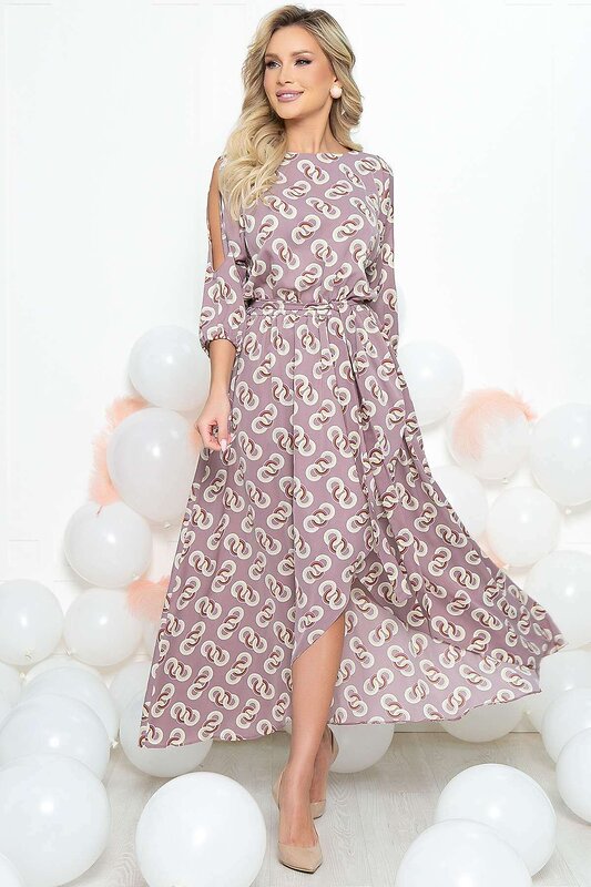 LT Collection Платье 284174 П5385 лиловый