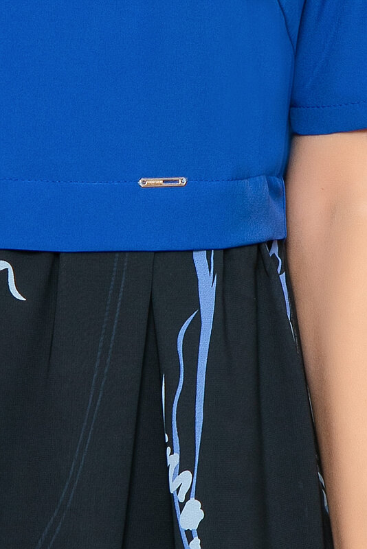 LT Collection Платье 284179 П5407 синий