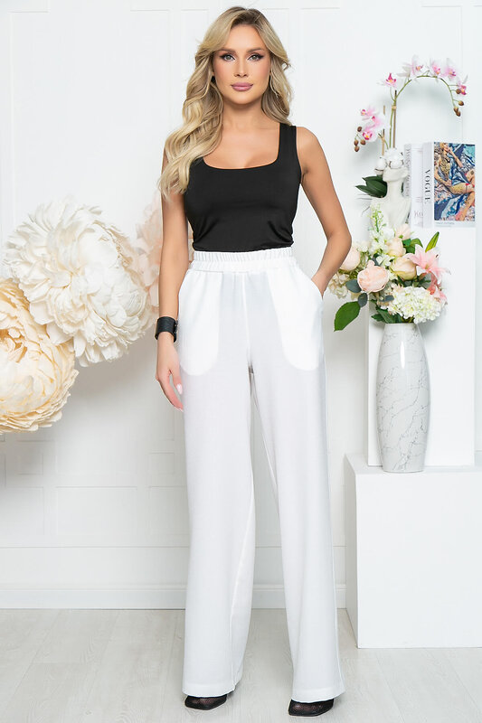LT Collection Брюки 284572 Б5459 молочные