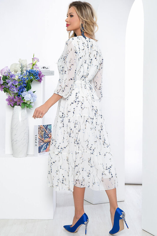 LT Collection Платье 284574 П5453 белый