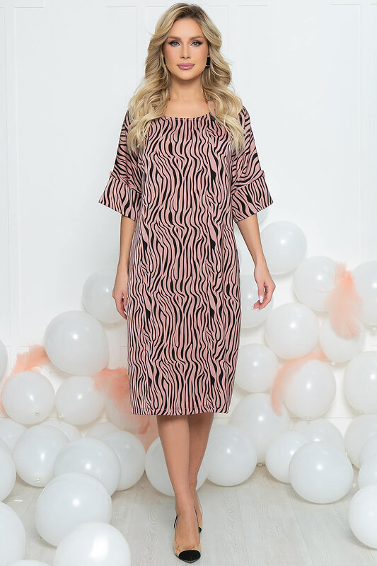LT Collection Платье 284575 П5446 пыльно-розовый