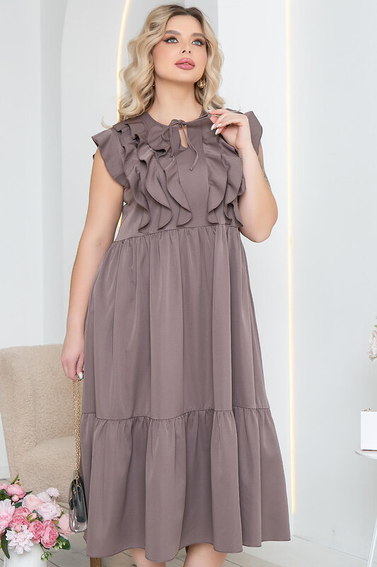 LT Collection Платье 284579 П5421 капучино
