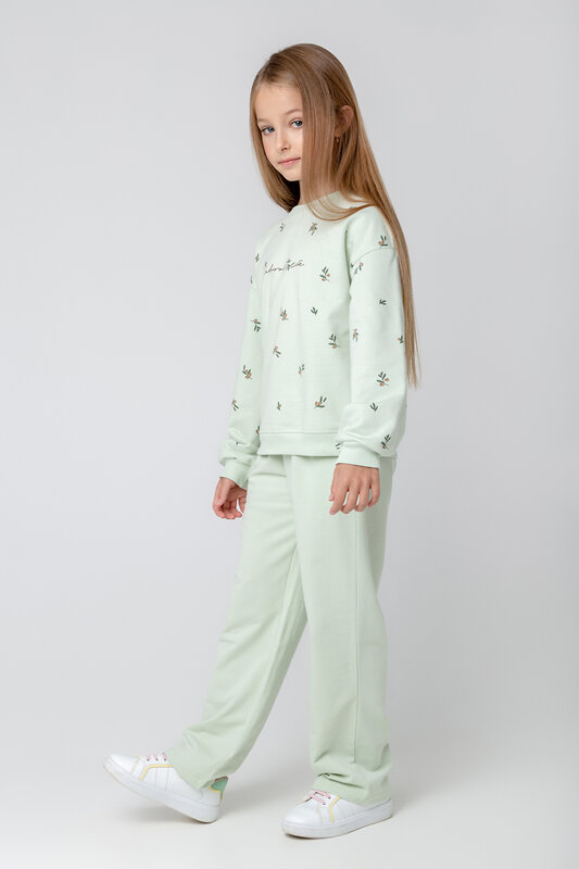 CROCKID Брюки 284672 КР 400543 зеленая лилия