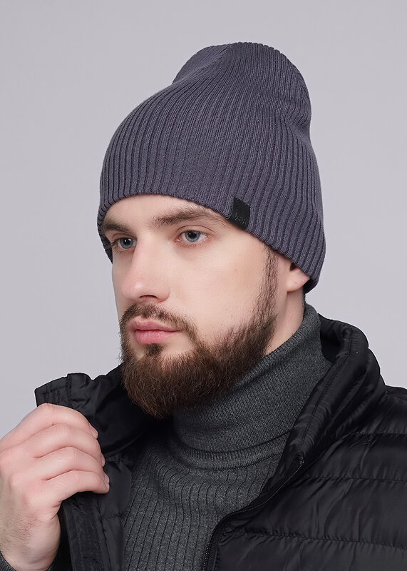 CLEVER Шапка 284704 533740ха т.серый