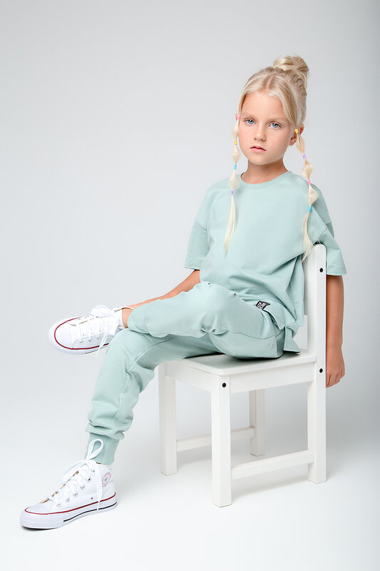CROCKID Брюки 284799 К 400457 голубой прибой