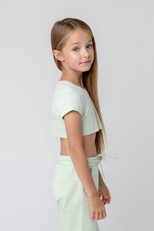 CROCKID Фуфайка 284917 КР 302049 зеленая лилия