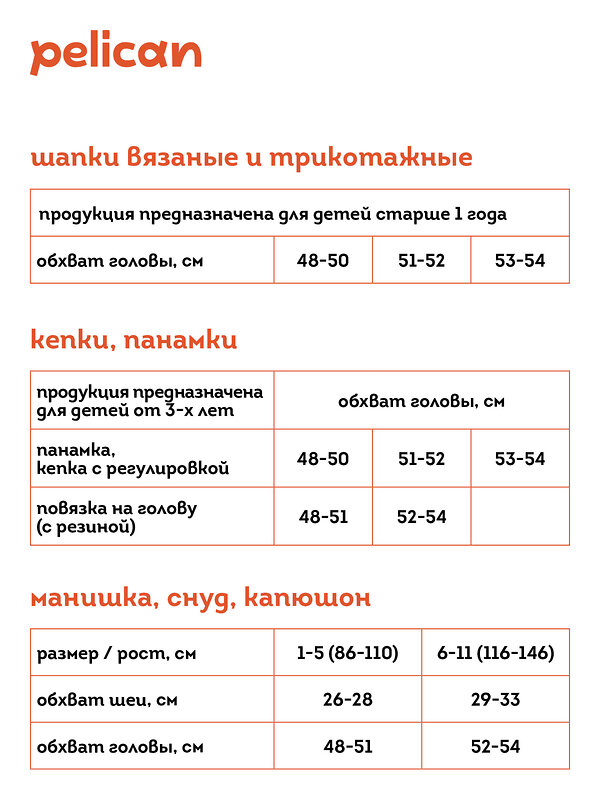 PELICAN Панама 285460 BWQO3322 Голубой