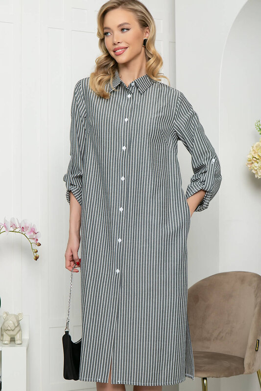 LT Collection Платье 286288 П5360 серый