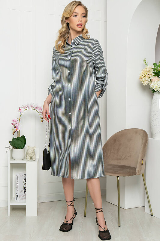 LT Collection Платье 286288 П5360 серый