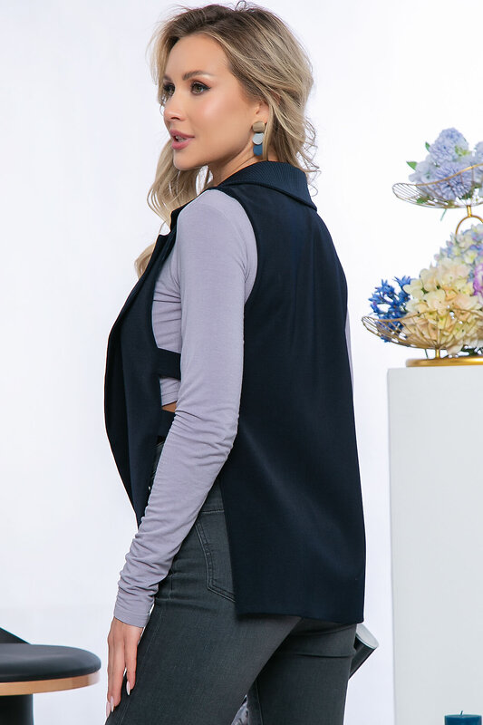 LT Collection Жилет 288828 Б5465 синий