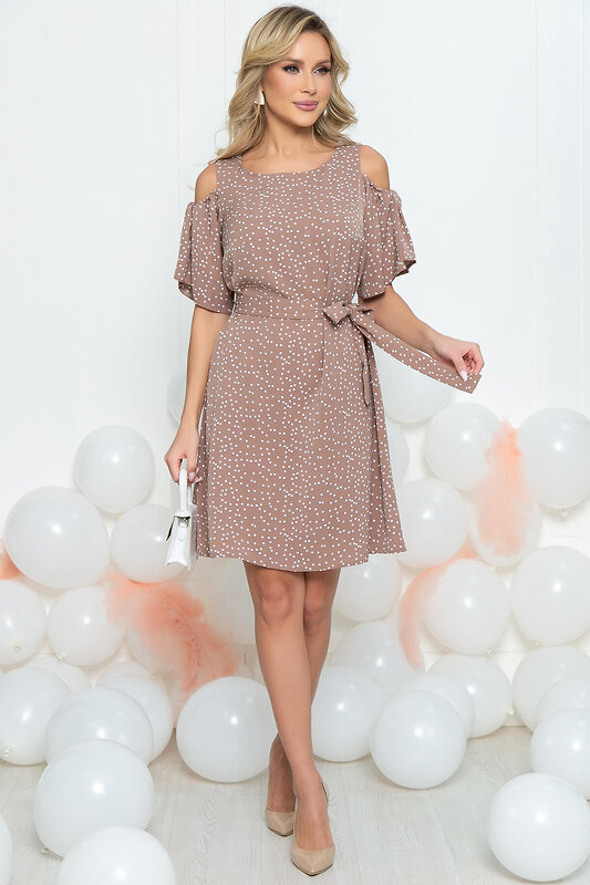 LT Collection Платье 288842 П5485 капучино