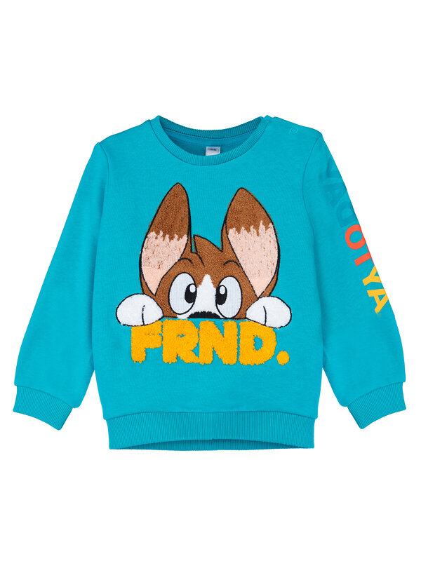 PLAYTODAY Толстовка 288929 12313078 голубой,разноцветный