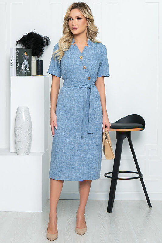 LT Collection Платье 289535 П5298/1 джинс