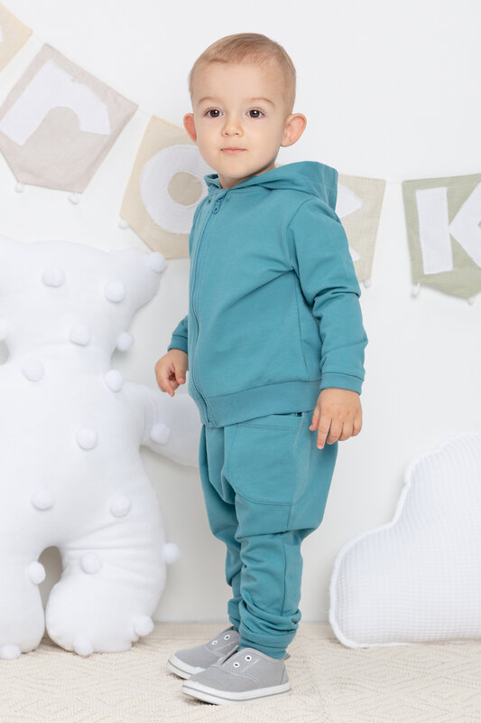 CROCKID Брюки 289589 КР 400527 холодный изумруд