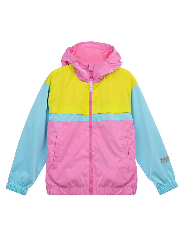 PLAYTODAY Куртка 290143 12321187 голубой,светло-зеленый,светло-розовый