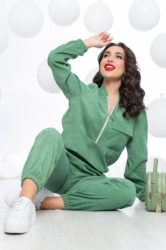 LT Collection Костюм 290503 К5525 зелёный
