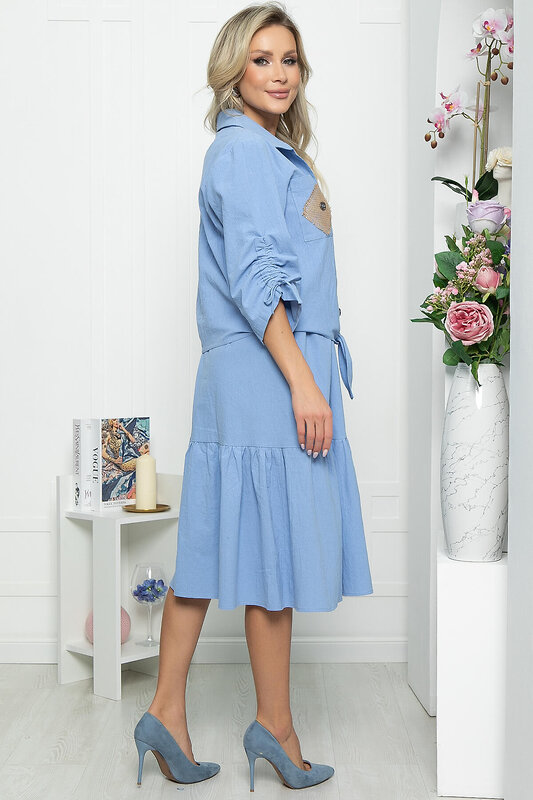 LT Collection Костюм 290507 К5514 голубой