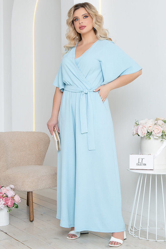 LT Collection Комбинезон 291266 К5611 голубой