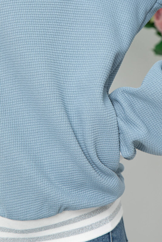 LT Collection Бомбер 291831 Б5635 джинсовый