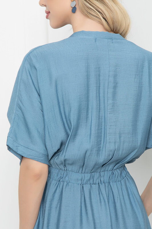 LT Collection Платье 292422 П5592 джинсовый