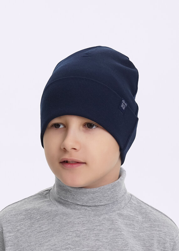 CLEVER Шапка 292837 901523/1ш т.синий